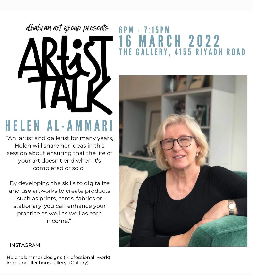 Helen Alan are Artist talk