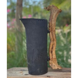 Ceramic and Acacia Jug