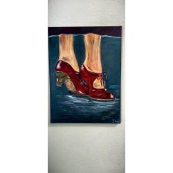 zapatos de flamenco